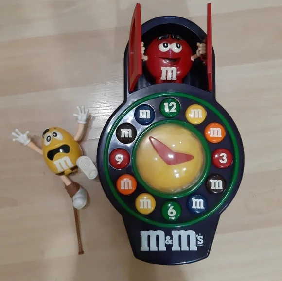 M&M's（エムアンドエムズ）MINI CLOCK エムアンドエムズ m&m´s 時計
